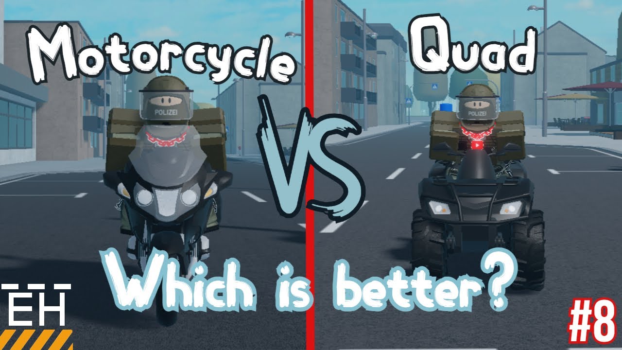 Motorcycle VS Quad?! ULTIMATE BATTLE! SEK Gameplay - Roblox Emergency Hamburg #8 - YY Gaming