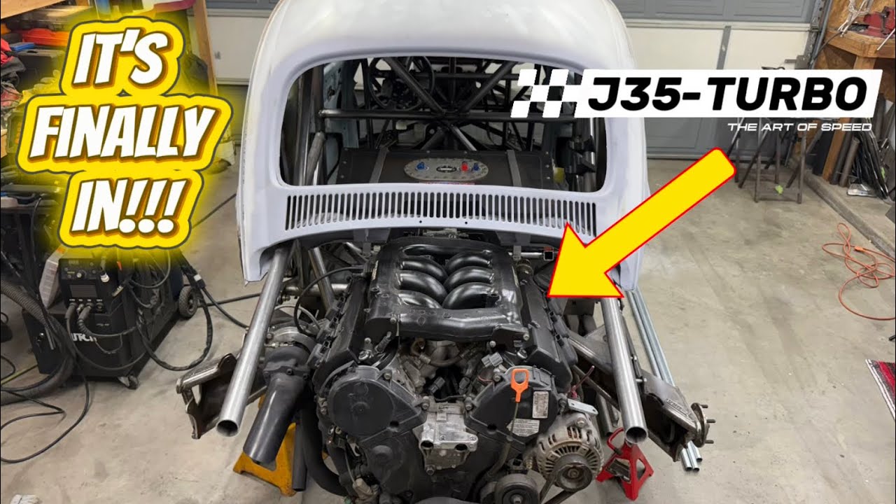 Baja Bug получает V6 Turbo!!!
