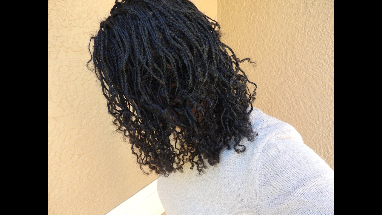 Natural Hair | Mini Braids /Result