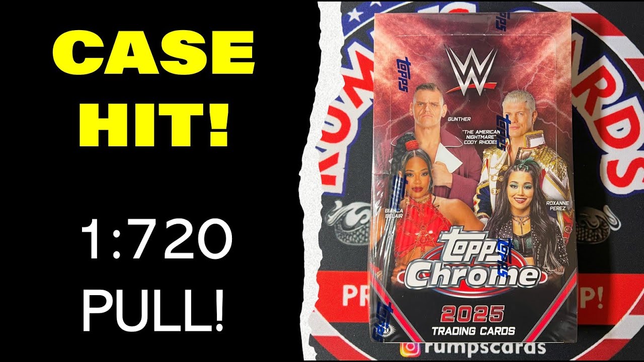 2025 TOPPS CHROME WWE - IS IT WORTH THE HYPE???