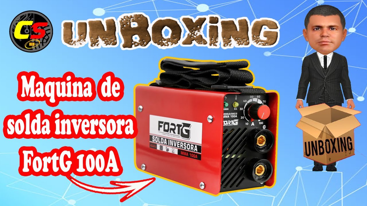 Maquina de solda Inversora FortG ( 100A ) - FG4010. É boa? Funciona bem?