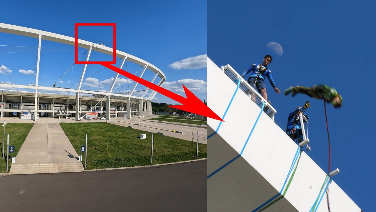 Skoczyłem ze stadionu w Chorzowie! DREAM JUMP