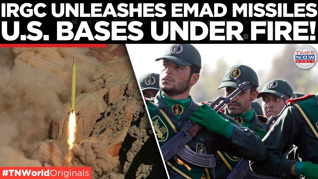 IRAN'S BALLISTIC FURY: Qadr and Emad Missiles Strike U.S.-Israeli Targets