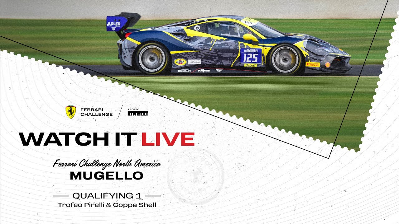 Ferrari Challenge North America Round 7 - Mugello, Qualifying 1