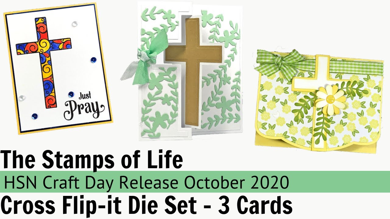 Cross Flip-it Die Set | 3 Card Tutorial | The Stamps of Life