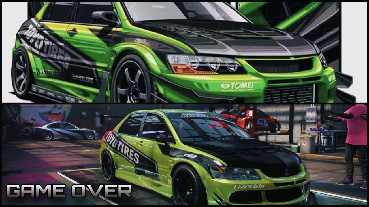 +400hp Mitsubishi lancer nfs heat ps4 slim