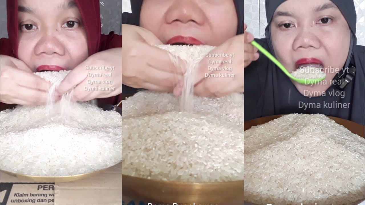 DYMA KULINER 💕Kompilasi Makan DiKuali Emas💕Makan Beras Mentah💕 #asmr @dymaaaaa @Dymakuliner