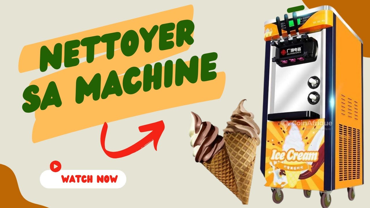 Comment nettoyer correctement une machine à glace italienne