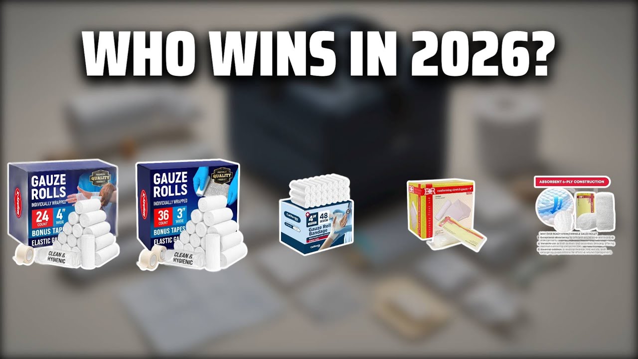 The Top 5 Best Rolled Gauze in 2026 - Must Watch Before Buying!
