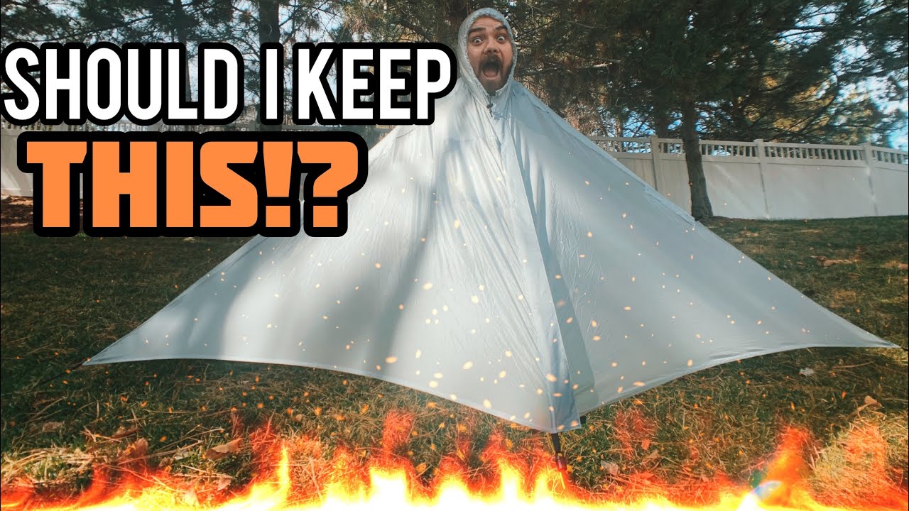 ULTRALIGHT BACKPACKING SHELTER | DON'T DO IT!