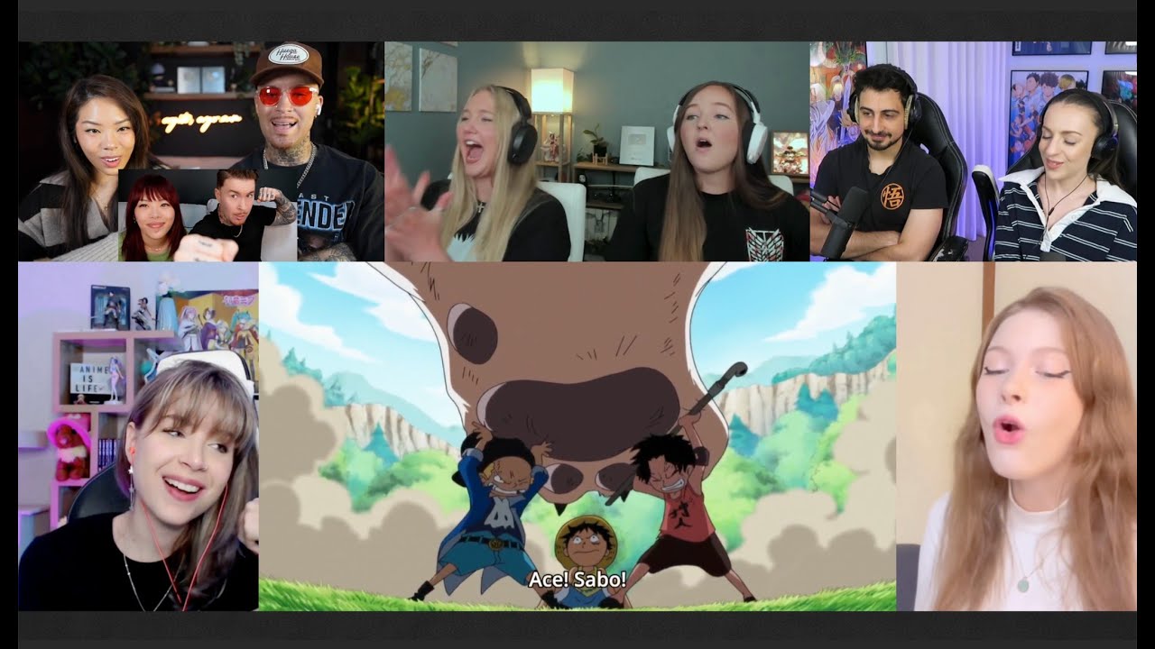 Episode 499 PART-2 |"Who Will Be Captain? Luffy, Ace, or Sabo?"| One Piece Reaction Mashup |ワンピース