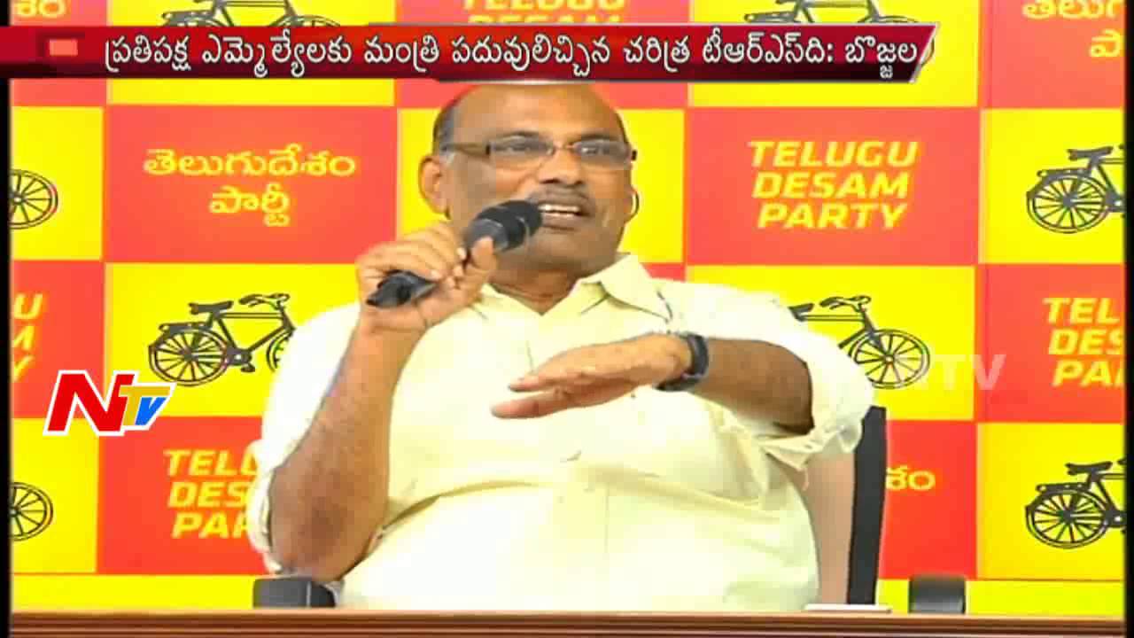 Bojjala Gopala Krishna Reddy fires on KCR Government