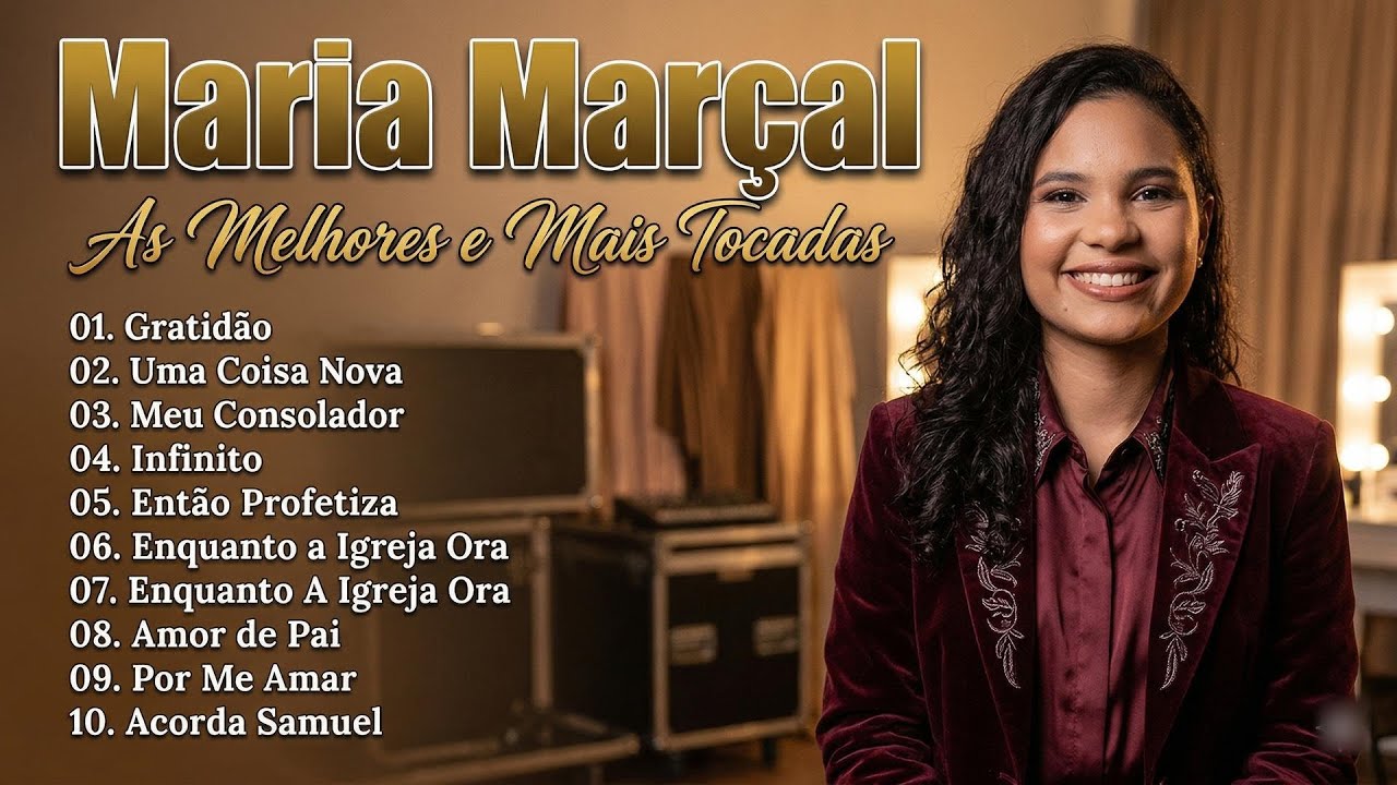Maria Mar&ccedil;al  || Can&ccedil;&otilde;es Gospel que Transmitem Esperan&ccedil;a em Deus