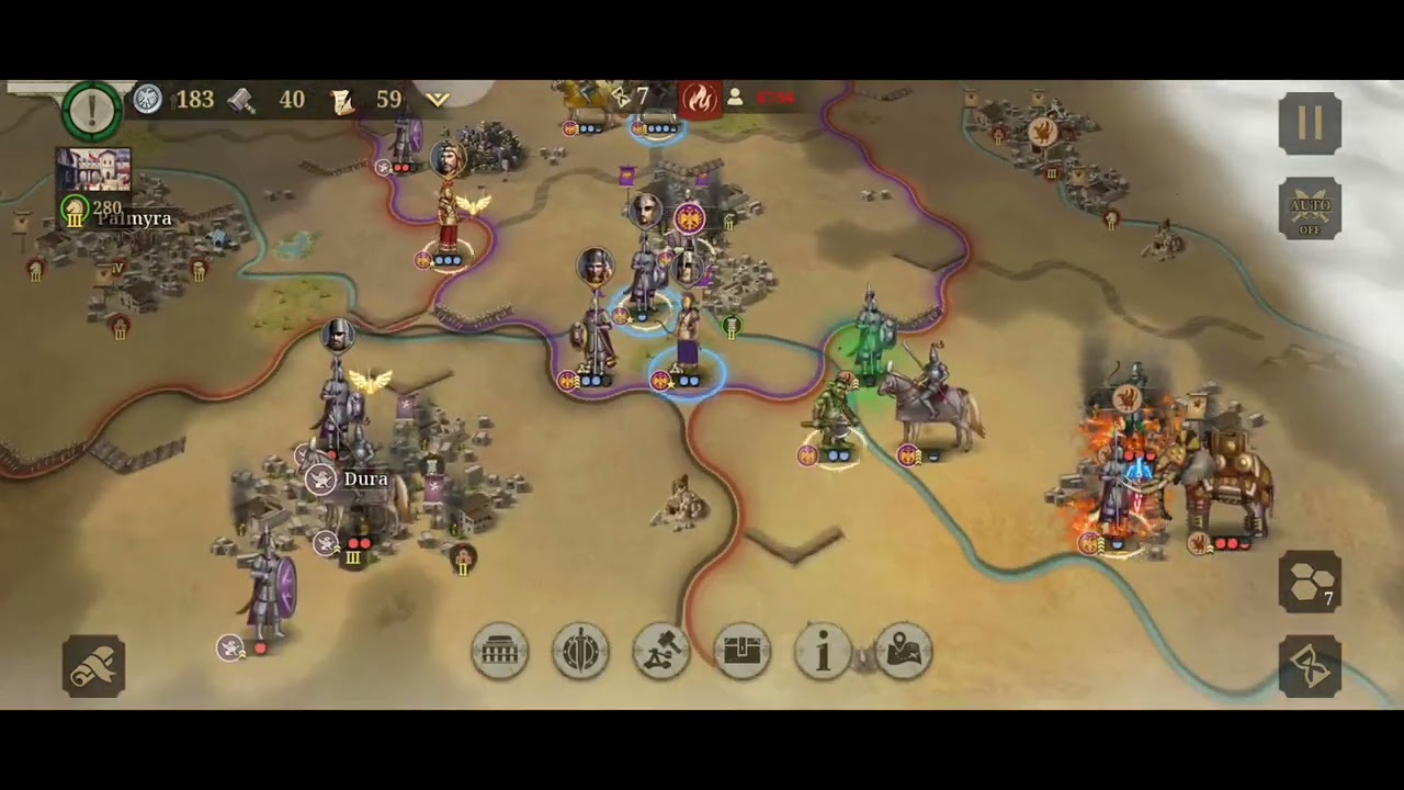 Battle of Thannuris - Great Conqueror Rome Guide