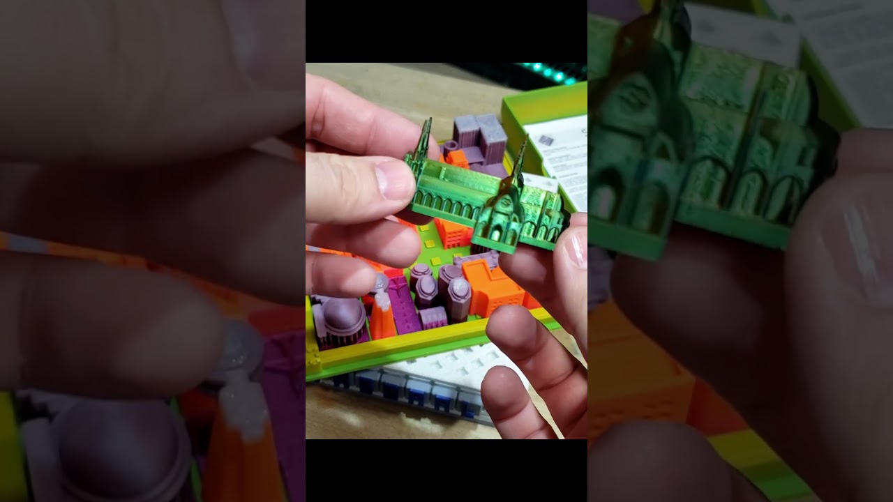Настольная игра &laquo;Собор&raquo;, распечатанная на 3D-принтере