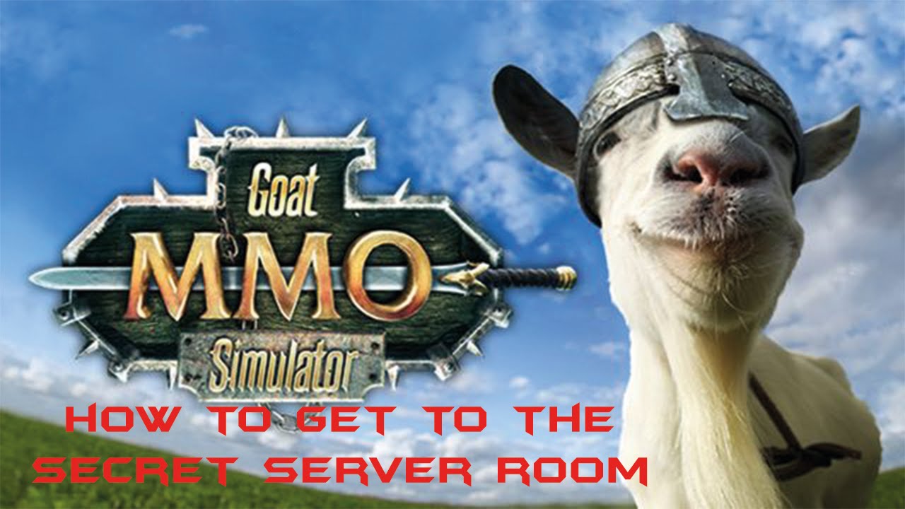 [Goat MMO Simulator] How to Get to the Secret Server Room (EASTER EGG!)