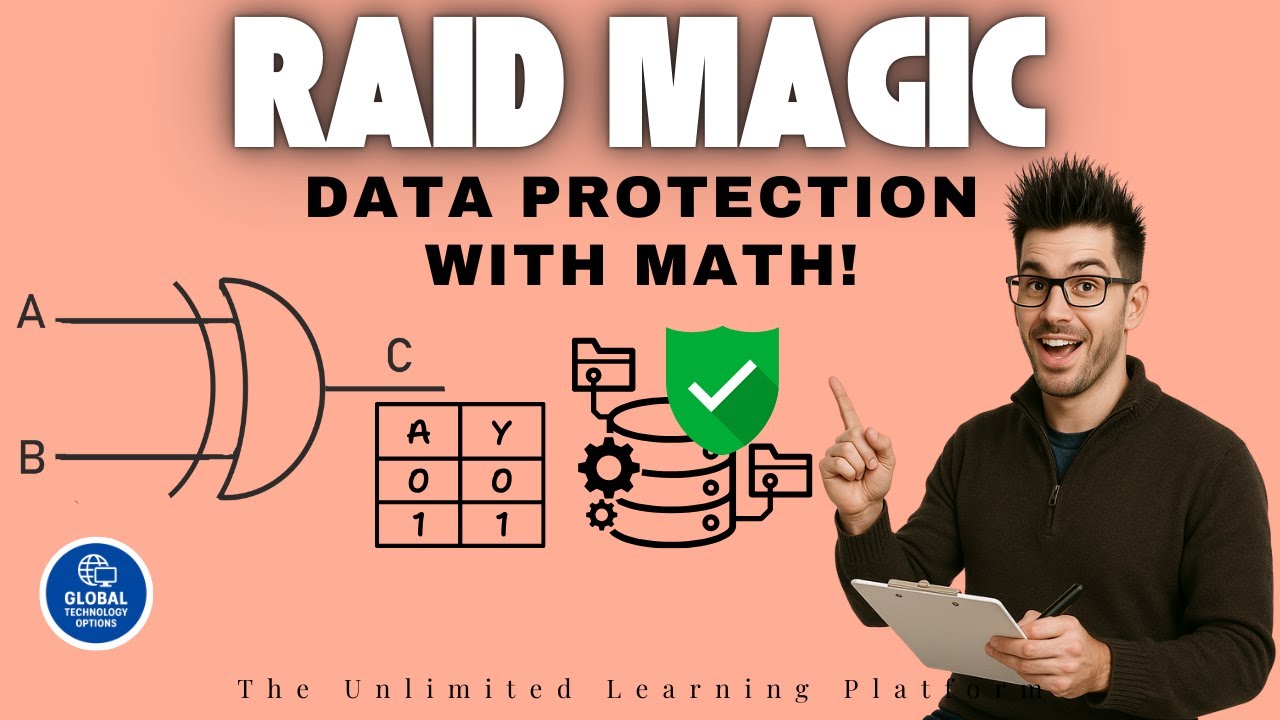 RAID 5 Explained: How Data Survives Disk Failures with XOR Parity