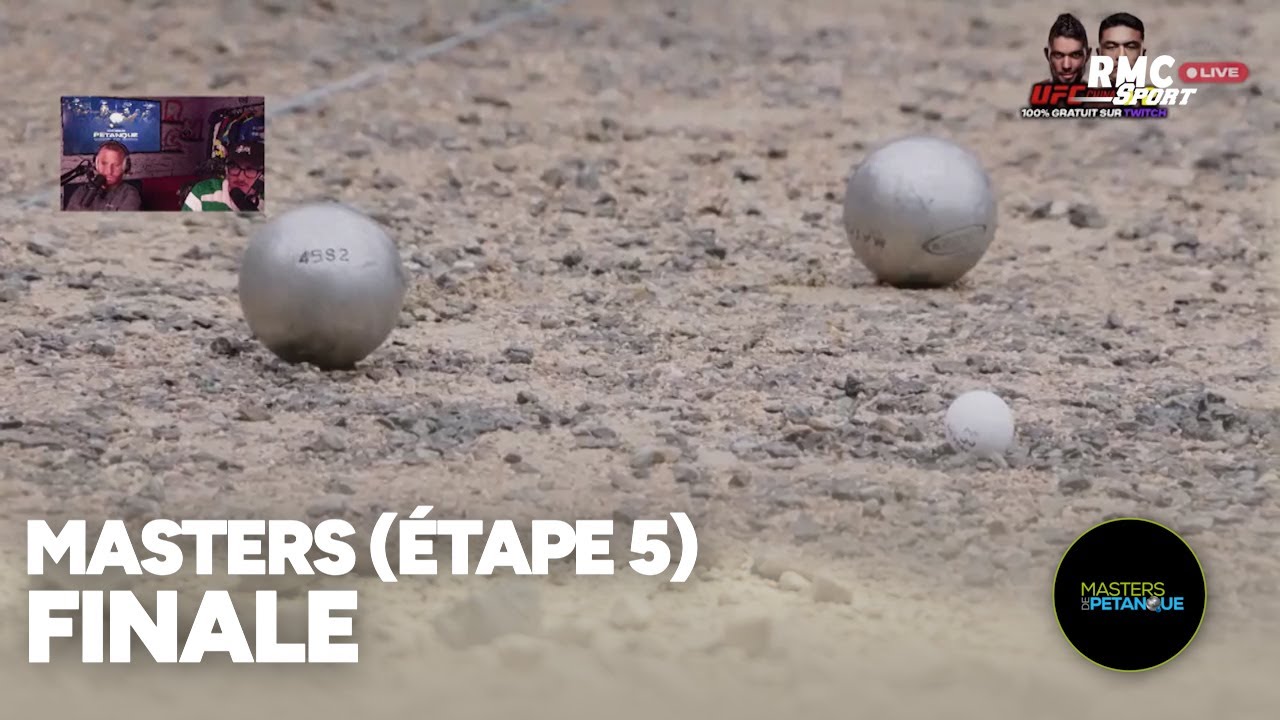 Masters de Pétanque : Le replay de la finale de la 5e étape