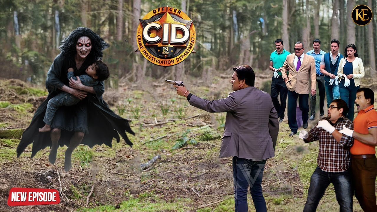 CID टीम का सामना बच्चे चुराने वाली खौफनाक चुड़ैल से || CID || NEW EPISODE 2025