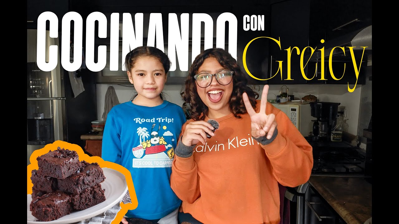 Haciendo Brownies con mi hermana