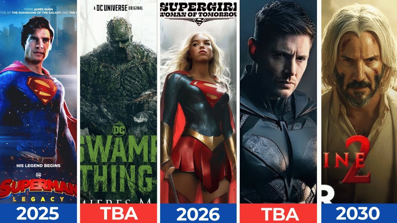 All Upcoming DC Movies (2025-2031)