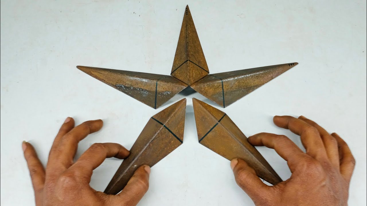 how to make a metal star