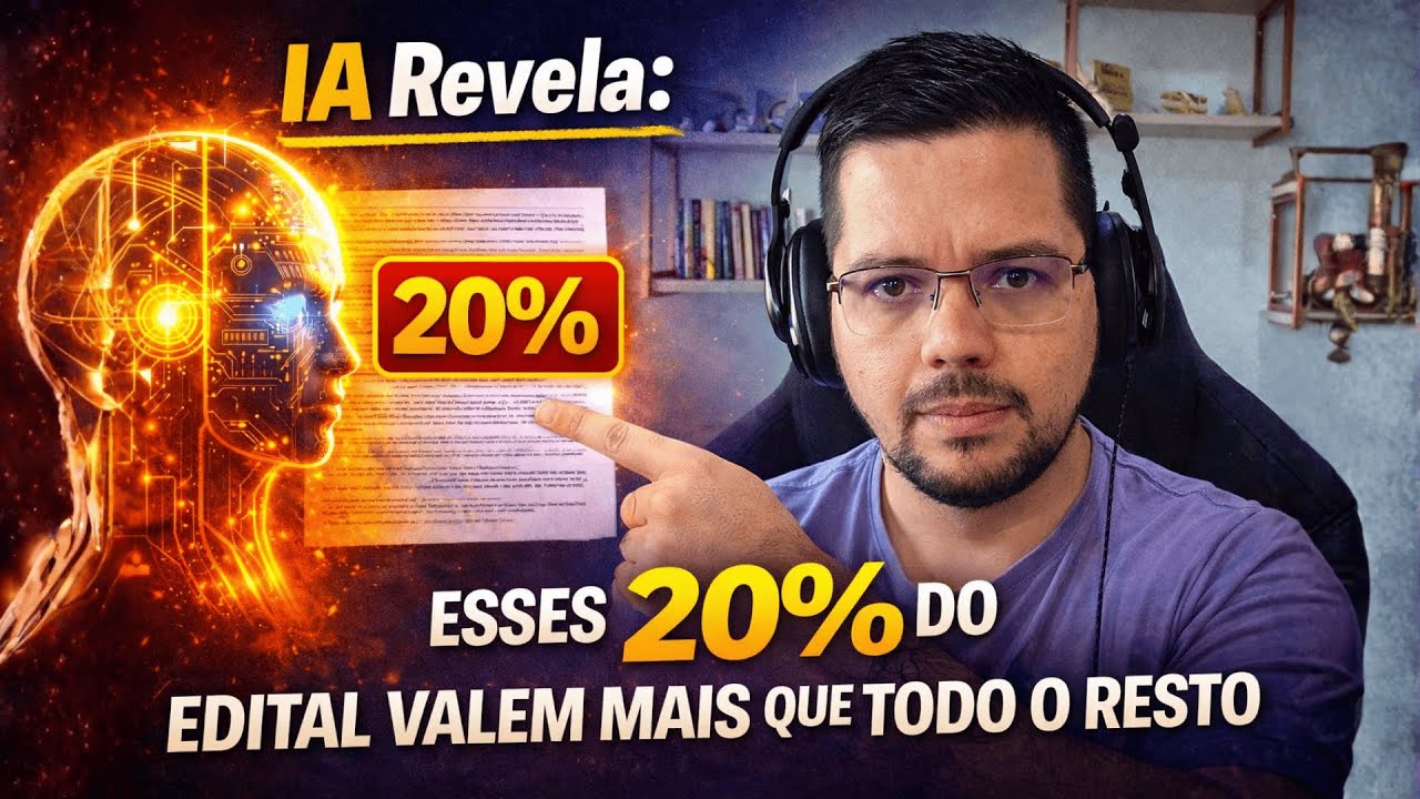 IA Revela: Esses 20% do Edital Valem Mais Que Todo o Resto (CESGRANRIO E PETROBRAS)