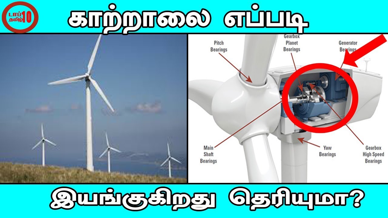 காற்றாடிகள் மூலம் எப்படி மின்சாரம் தயாரிக்கப்படுகிறது தெரியுமா?-Weekly Series | TOP10 Tamil