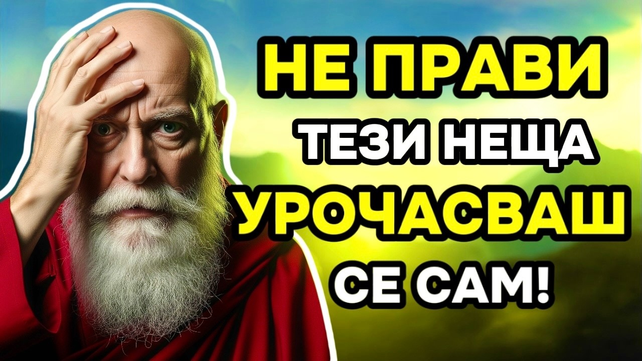 Тези 8 Грешки СЪСИПВАТ Енергията и Успеха ти (НИКОГА НЕ ГИ ПРАВИ ОТНОВО)