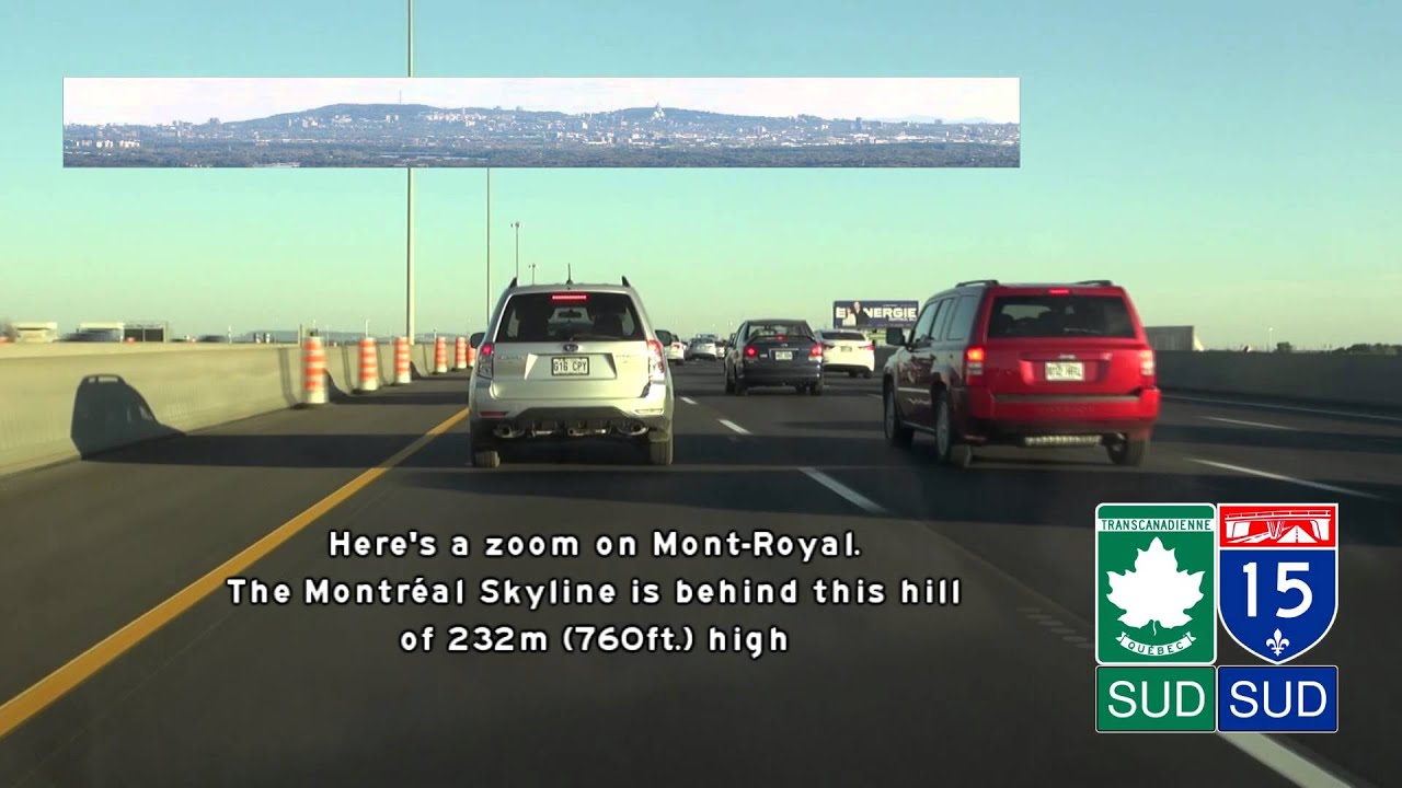Autoroute 15, St-Jerome to Montreal, Quebec