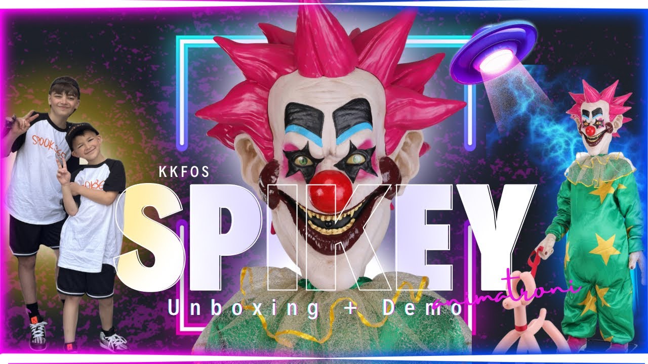 UNBOXING Spikey Animatronic from Killer Klowns! | Spook 365 Expands the Collection