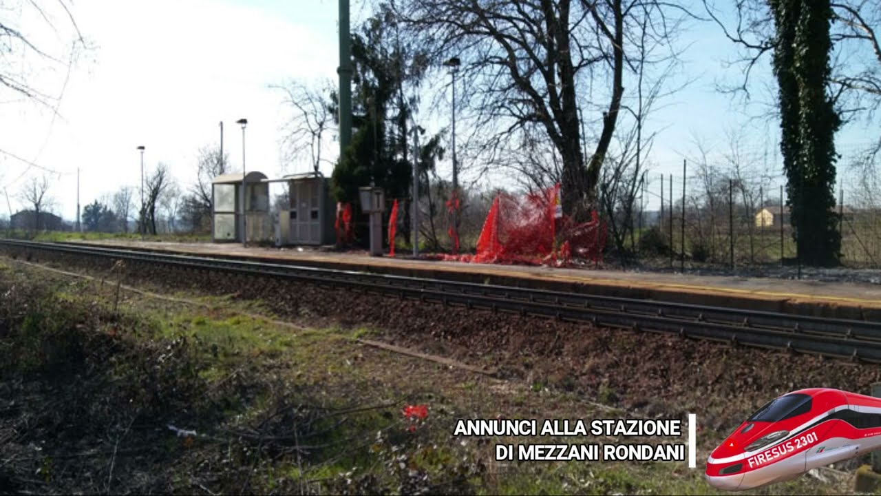 Annunci alla stazione di Mezzani Rondani