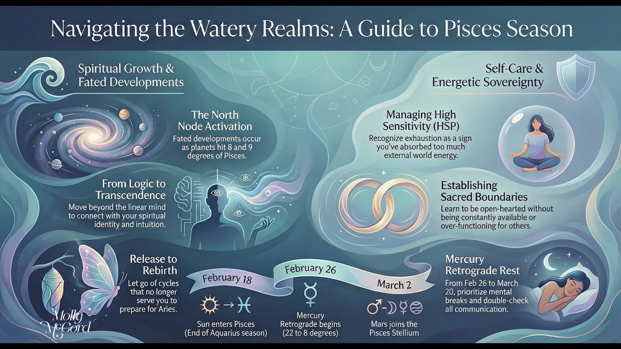 Fated Developments During Pisces Season and Pisces Soul Growth Themes ~ 2026 Astrology