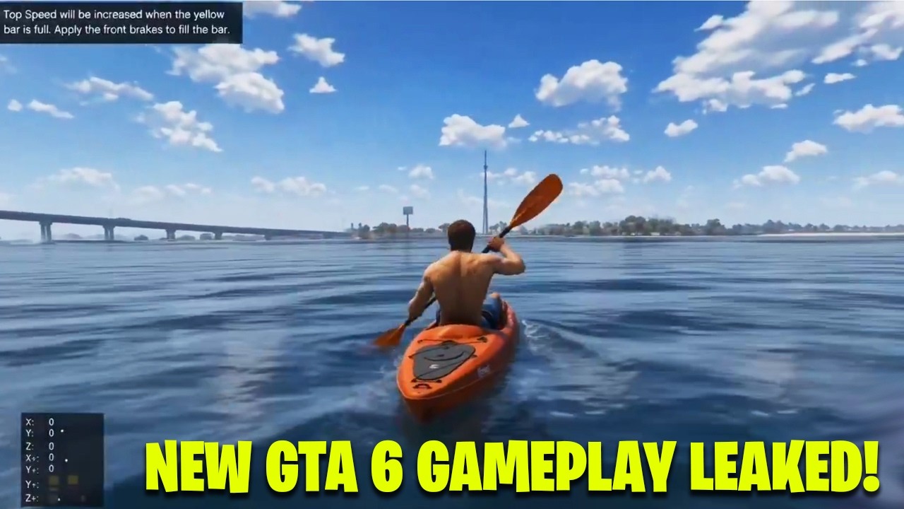 НОВАЯ УТЕЧКА ГЕЙМПЛЕЯ GTA 6 (19 августа)