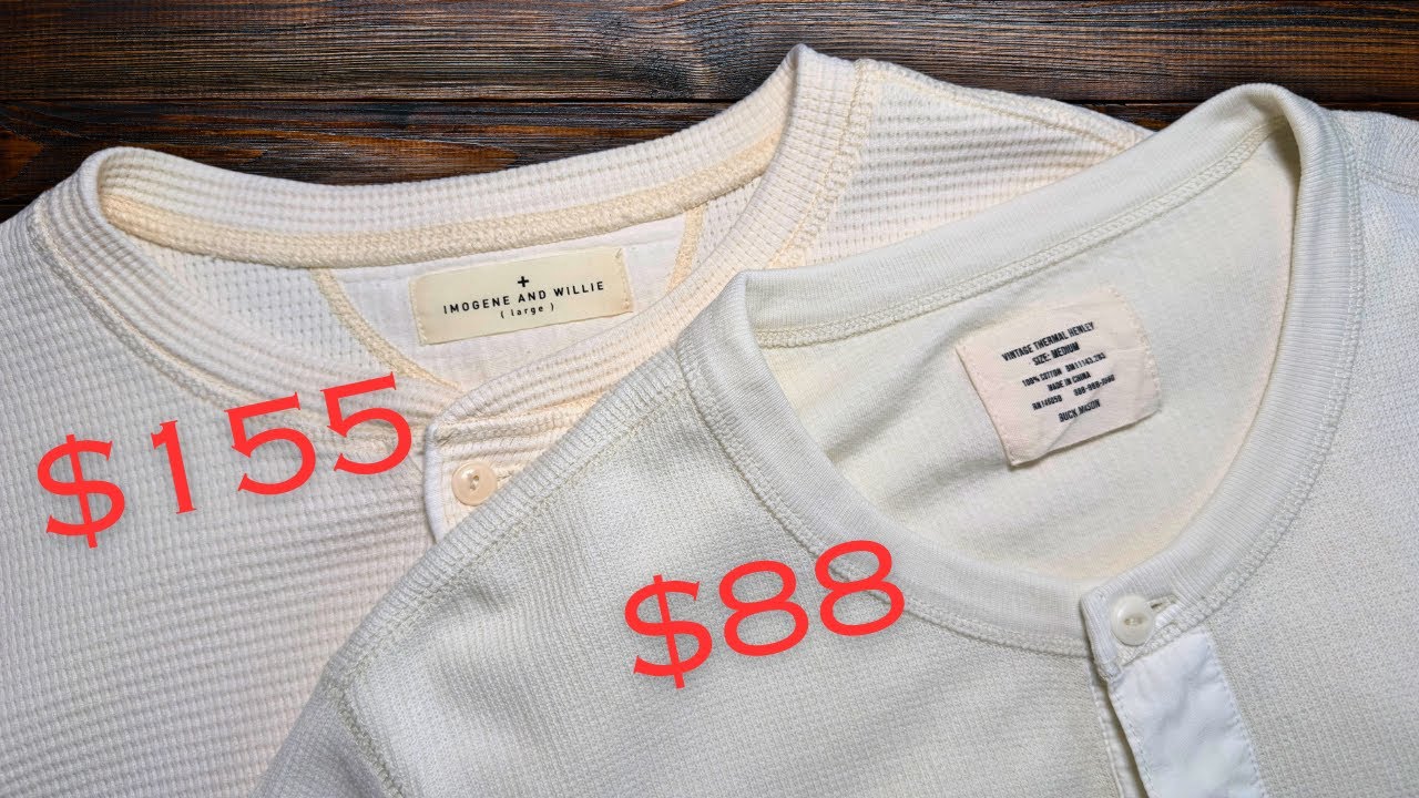 How I Justify Buying A $155 Henley From Imogene & Willie