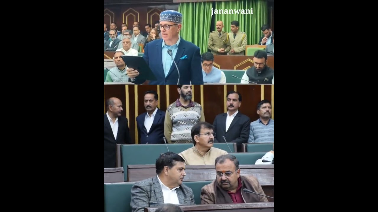 J&K CM Omar Abdullah Budget Speech