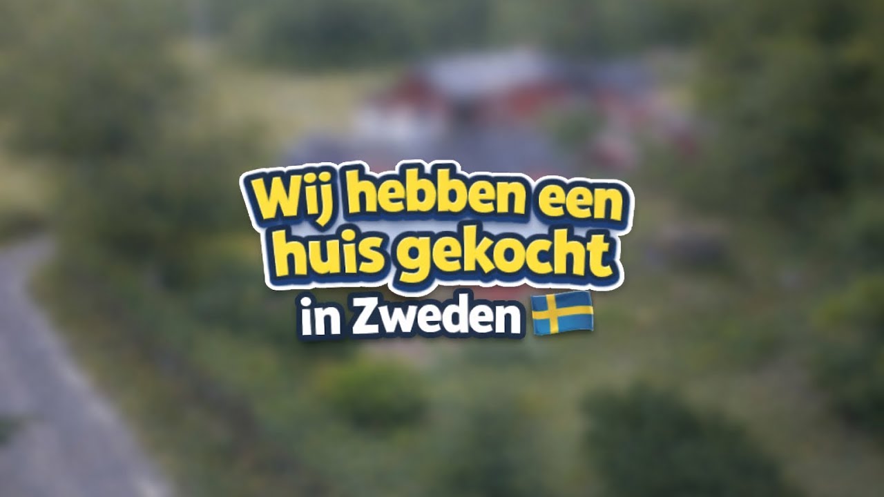 Het mooiste kerstcadeau ooit! 🎄| Huis gekocht in Zweden 🏡🇸🇪