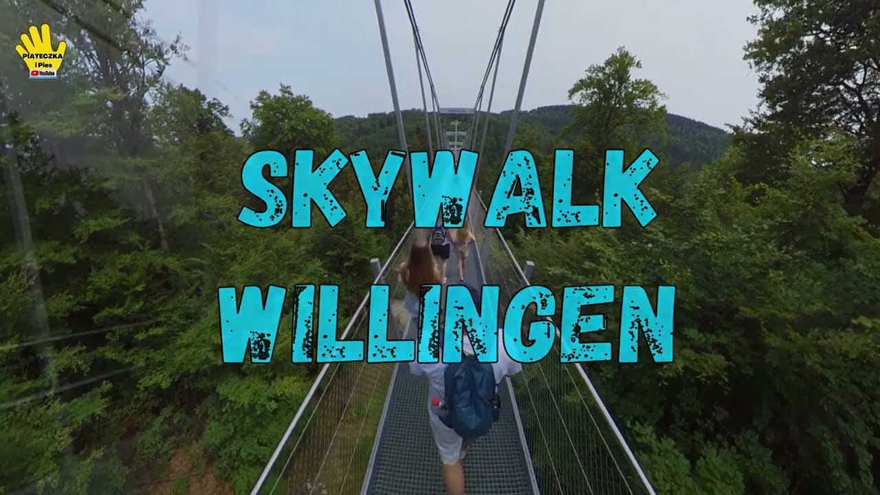 Najdłuższy  Most  w  Niemczech  665  metr&oacute;w  Długości   Skywalk Willingen