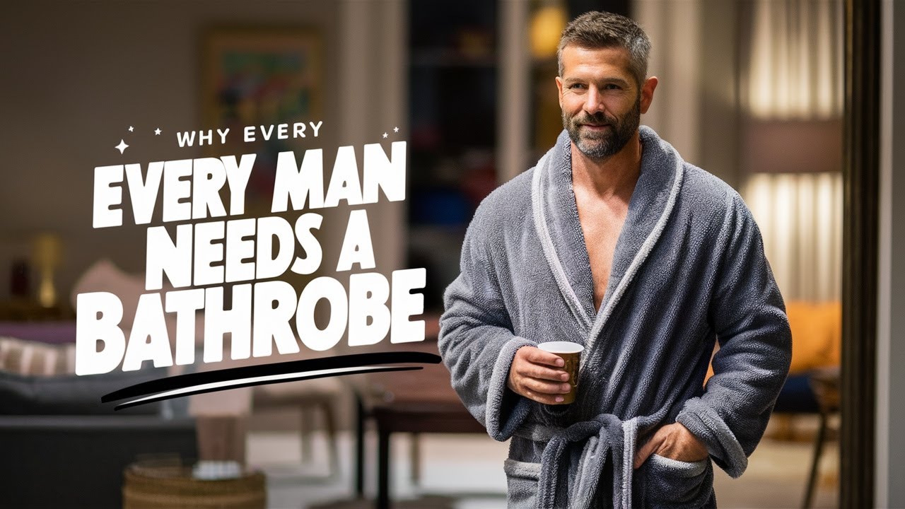 Why EVERY Man Needs a Bathrobe | Must-Have Item for Guys