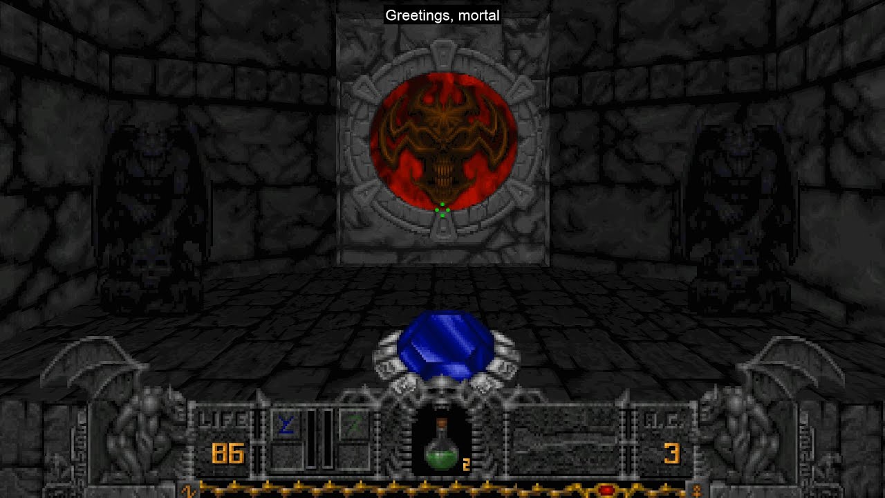 Heretic + Hexen (Nightdive remaster) - Hexen Gameplay