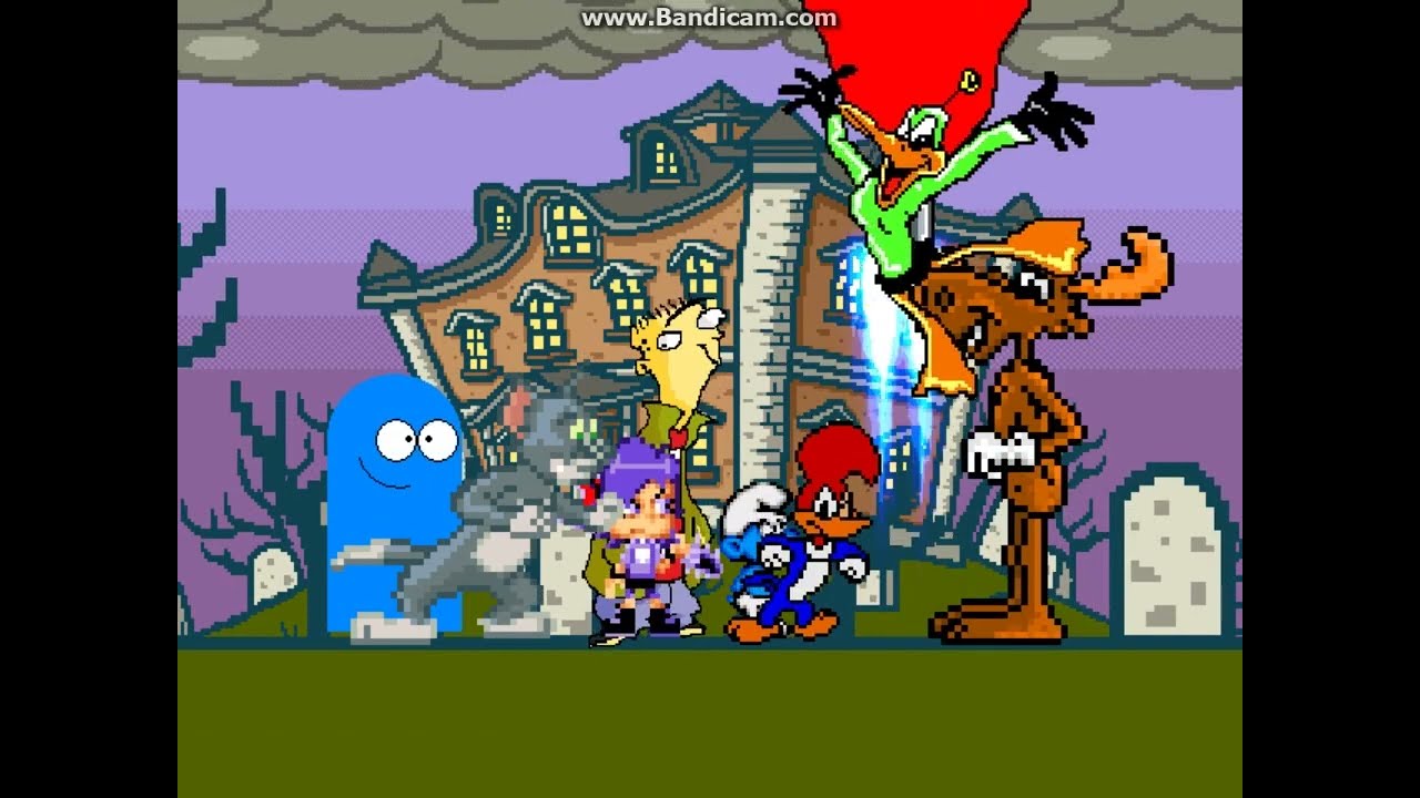 MUGEN battle #4611: Tooncast vs MeTV Toons #2