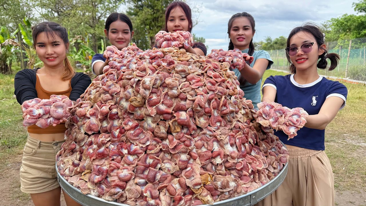 Amazing cooking chicken island with rice recipe in my countryside