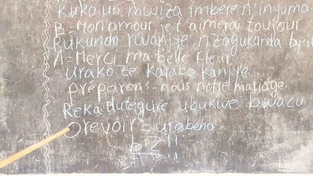 Kwiga igifaransa. Isomo rya 8.Ikiganiro hagati y'abakundana by smartness tv.