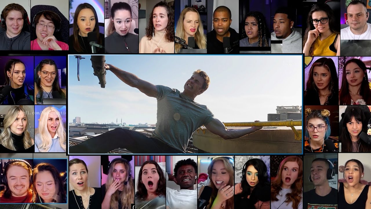 Cap Stops the helicopter | Captain America: Civil War Reaction Mashup