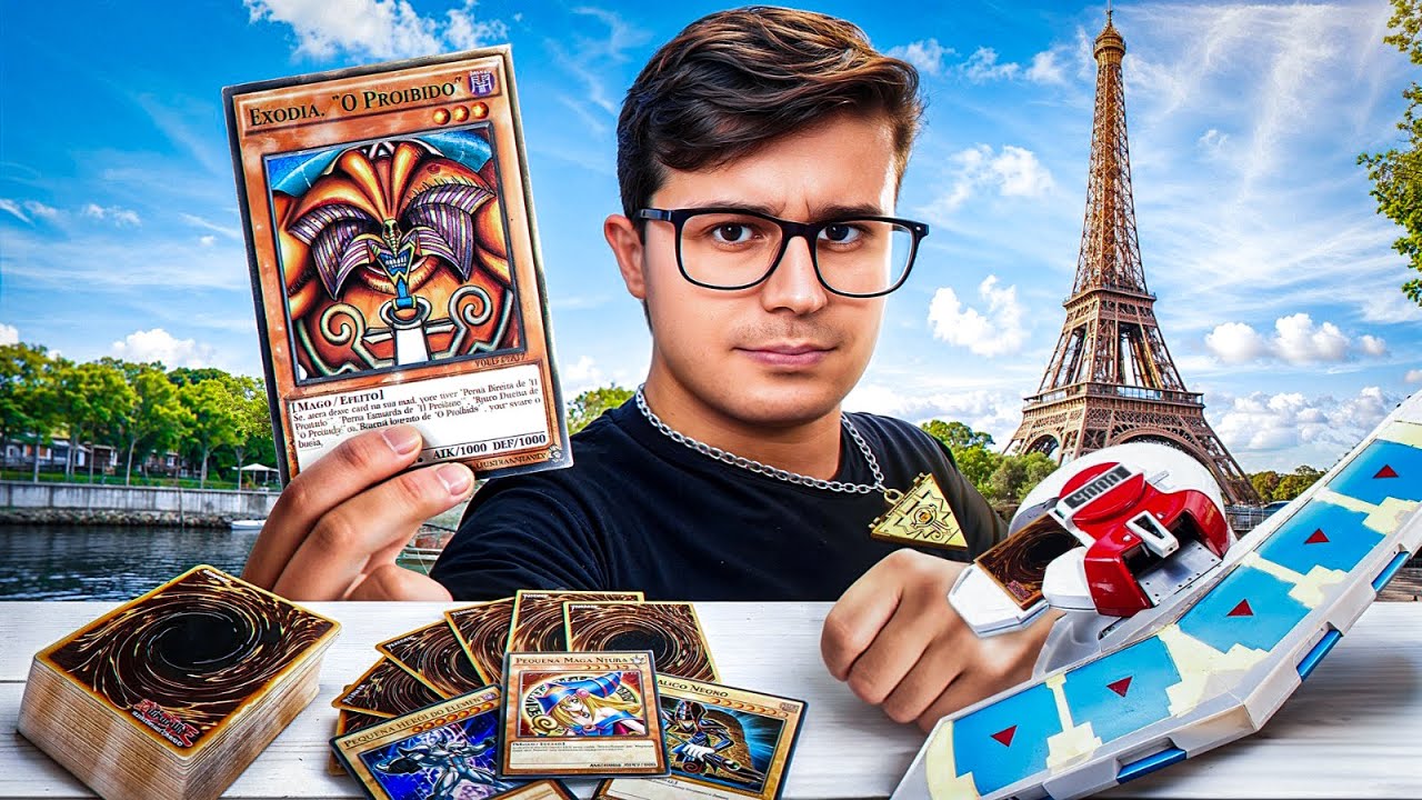 VIAJEI até PARIS só pra ver o MUNDIAL de YU-GI-OH!