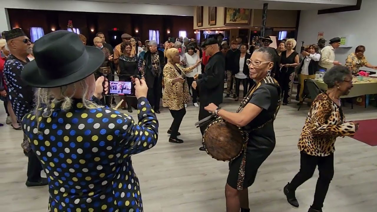 The Butler birthday celebration DMV Senior Hand Dancers Channel 12/5/2023 no copyright infringement