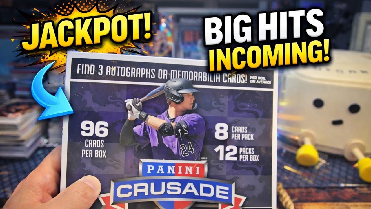 2025 Panini Crusade Hobby Box Rip!