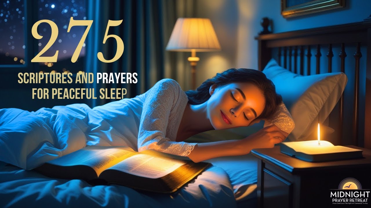 275 Prayers and Scriptures for Peaceful Sleep | Rest in God’s Presence Tonight