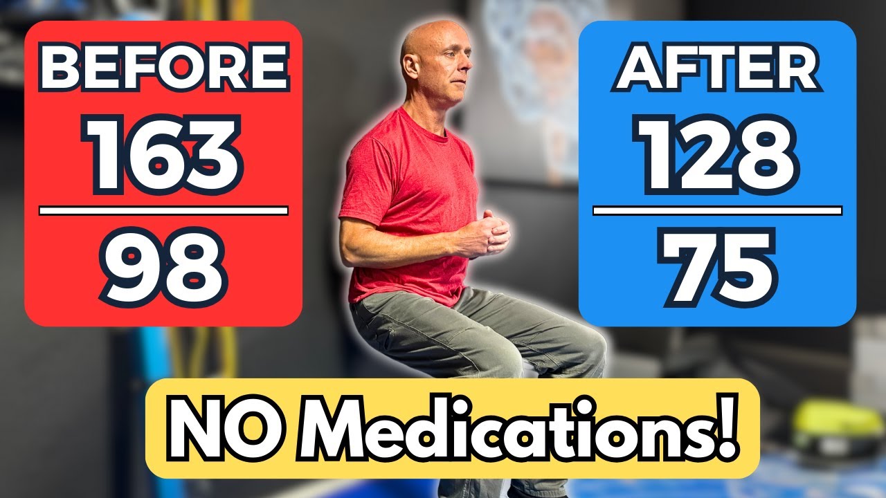 Naturally Lower Blood Pressure | Exercise & Breathing (in 8 Mins!)