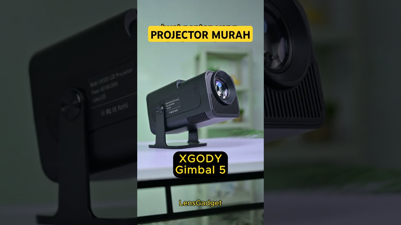 PROJECTOR ANDROID XGODY Gimbal 5 - Proyektor Portable FullHD 1080p Murah